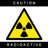 Il simbolo internazionale per i tipi e livelli di radiazioni non sicuri per gli esseri umani non schermati
