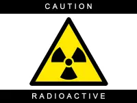 Il simbolo internazionale per i tipi e livelli di radiazioni non sicuri per gli esseri umani non schermati